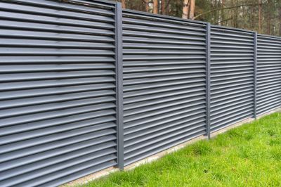 Aluminum Fence Painting