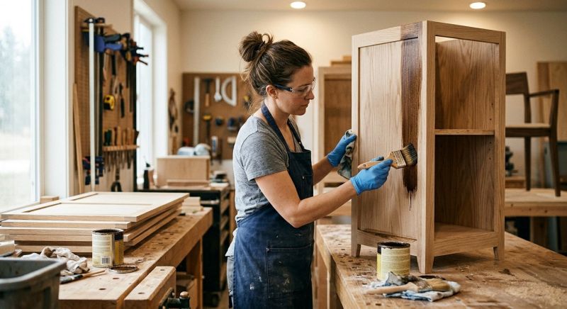 Cabinet Staining Service in Dayton, OH