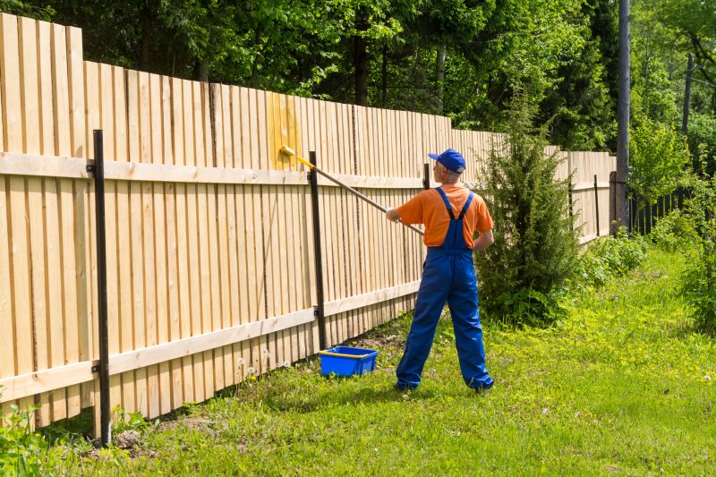 Fence Painting Or Staining