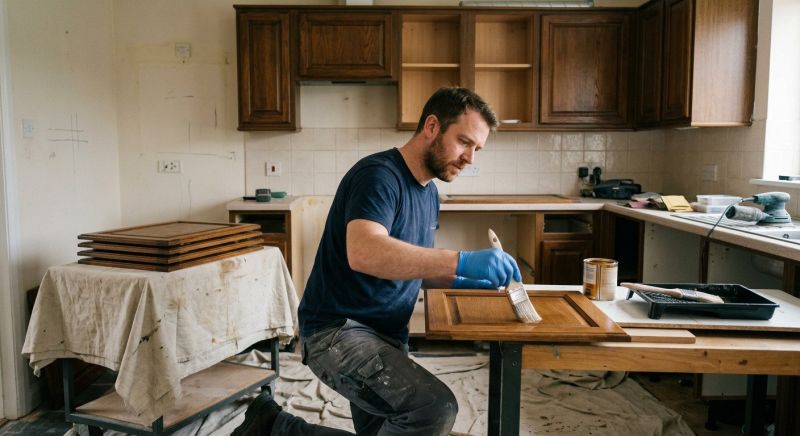 Kitchen Cabinet Refinishing in Dayton, OH