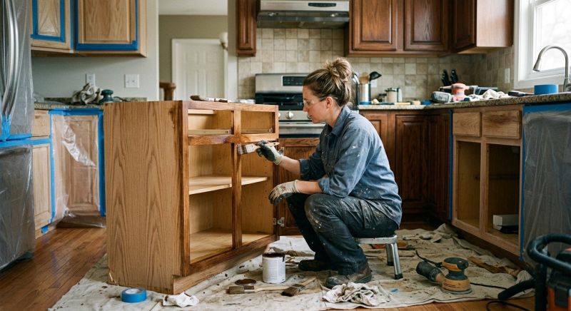 Kitchen Cabinet Refinishing in Cincinnati, OH